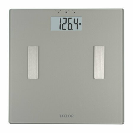 TAYLOR PRECISION PRODUCTS Body Composition Scale with Body Fat and Body Water Functions, 330-Lb. Capacity 5273275